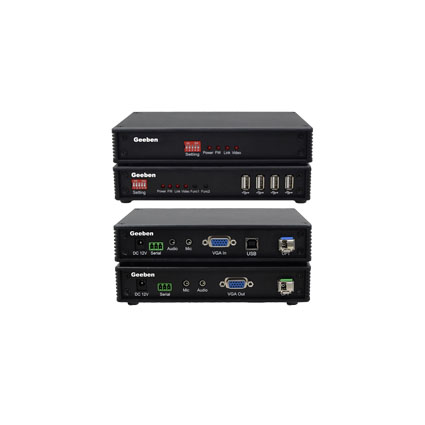 光纤KVM延长器 VGA 光纤KVM延长器 VGA