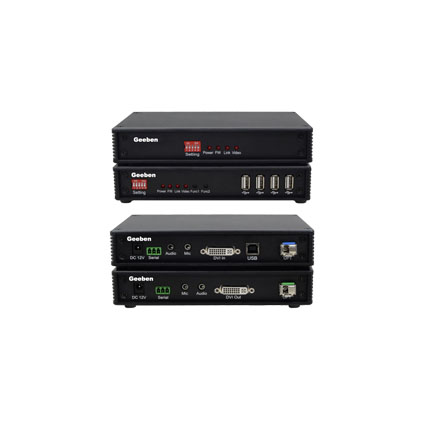 光纤KVM延长器 DVI 光纤KVM延长器 DVI